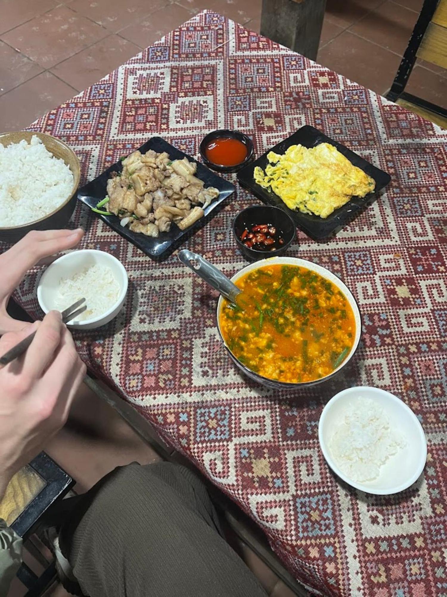 Nha Hang Homestay Pho Nui Bac Yen Kültér fotó